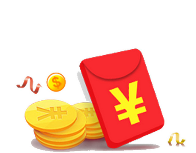 简约春节新年过年红包素材