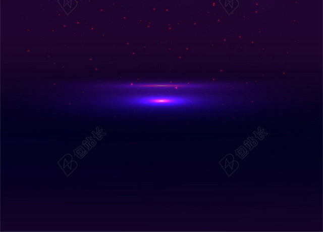 炫彩科技感矢量舞台背景素材