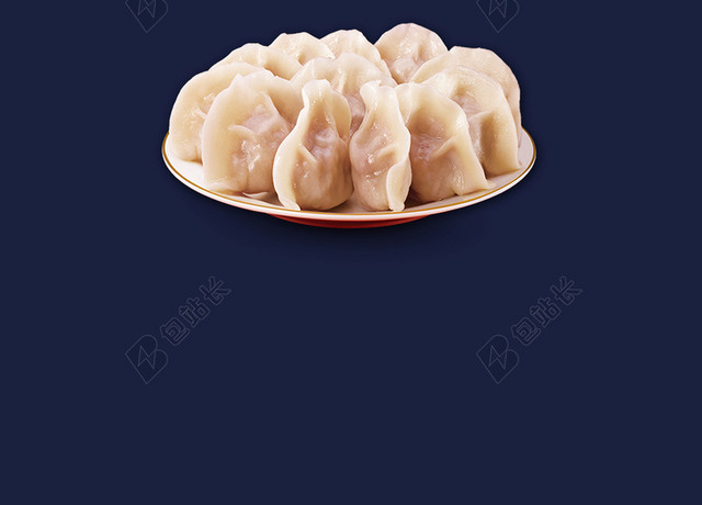 蓝色简约小年新年春节背景素材