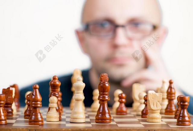 围棋竞技比赛战略教育背景图片