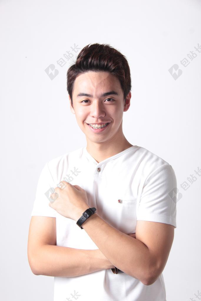 亚洲 菲律宾语 模型 人 男孩 男子 男 微笑 快乐 肖像