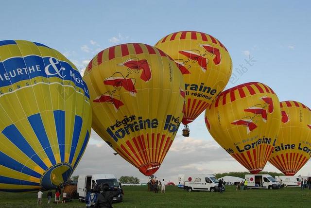 热气球 空气 球 天空 洛林地区 区域市政局