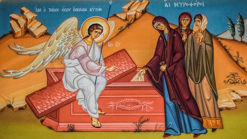 MYROFORAI 复活 肖像 画 教堂 宗教 正统 神