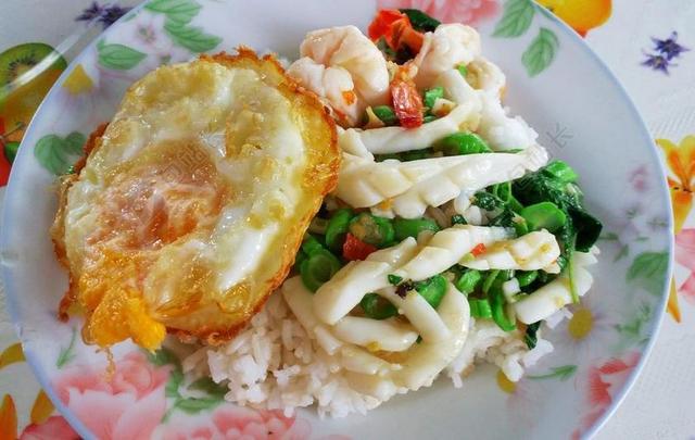 清新餐饮美食快餐煎蛋青菜餐厅宣传图片背景