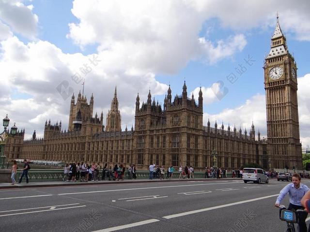 西敏寺 BIGBEN 大笨钟 伦敦 具有里程碑意义 英格兰 议会