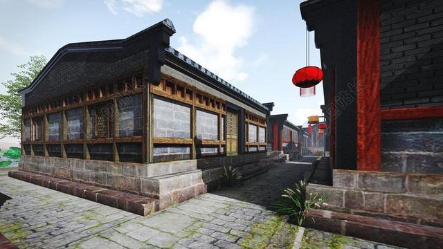 古镇 建筑改造 设计 效果图