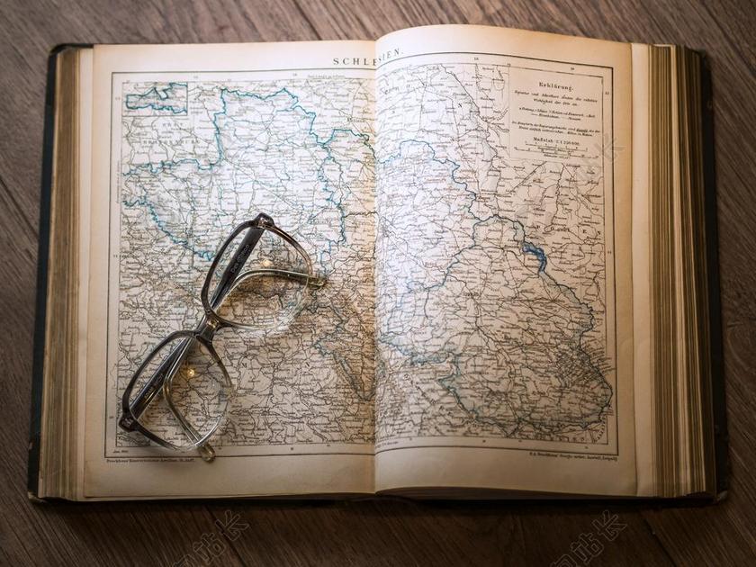 教育复古图书阅读背景图片