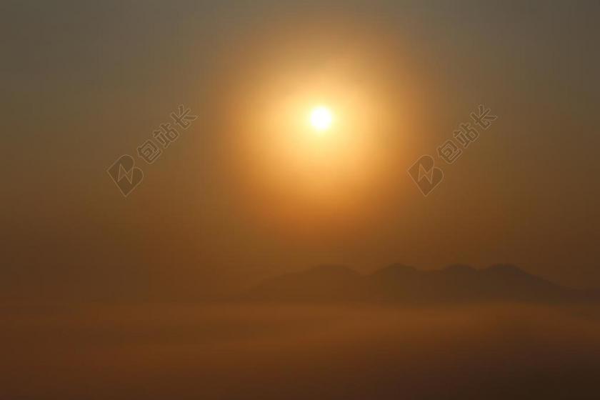 天空日出景色背景图片