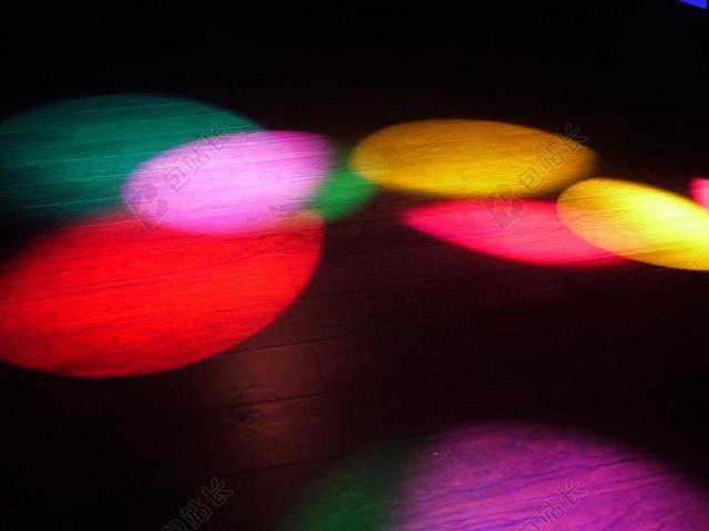 迪斯科 灯 颜色
