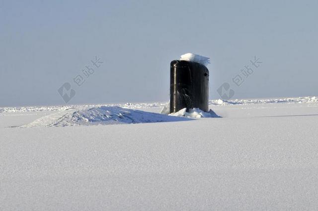 北极 海洋 潜艇 子 船 海 冬天 雪 冰 突破 军事