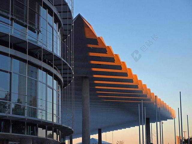 建筑时尚博览会背景图片
