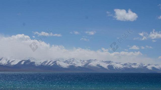 纳木措 湖景 碧蓝