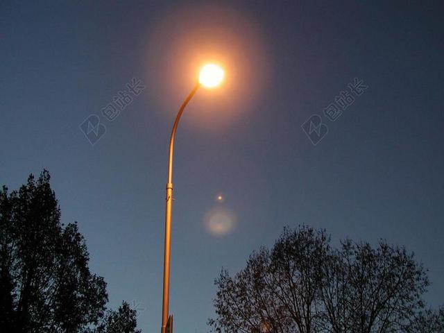路灯 灯 光 夜 照明