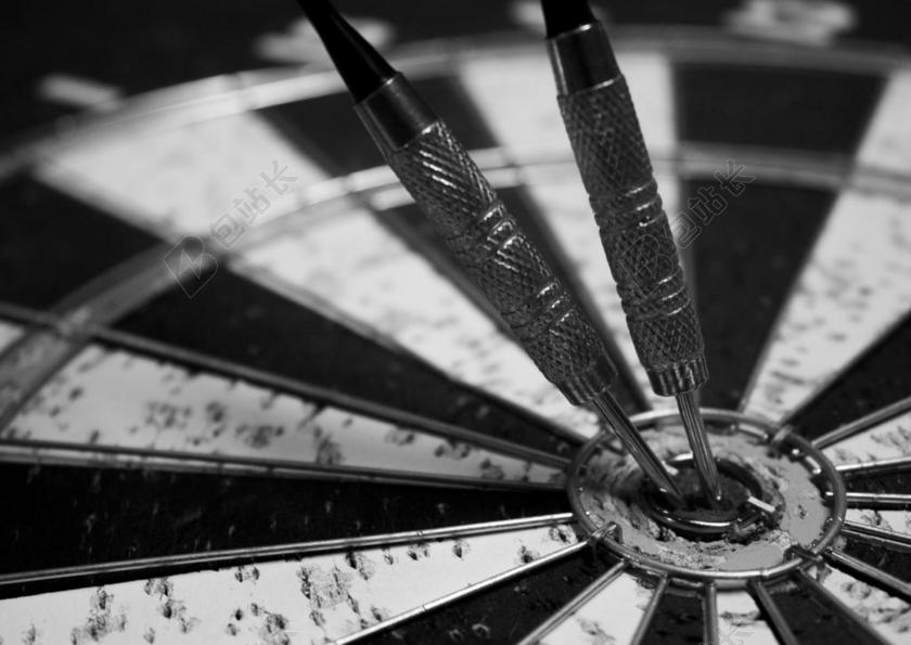DART 板 游戏 黑色和白色 目标 运动 镖靶 播放 玩耍