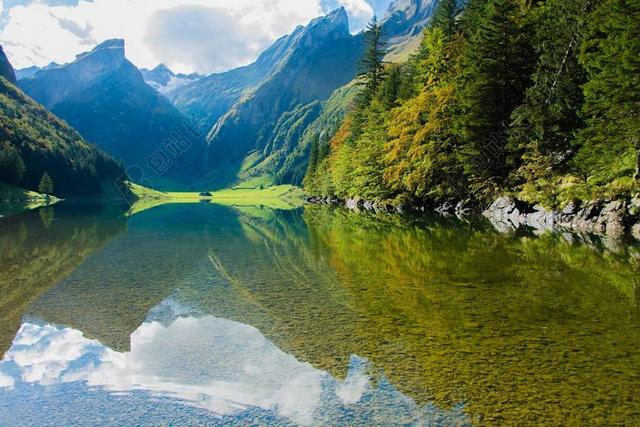 SEEALPSEE 水 大自然 瑞士 山