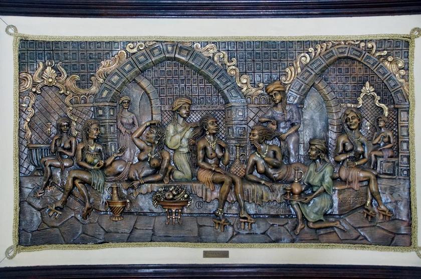 图像 雕塑 澡堂 土耳其浴