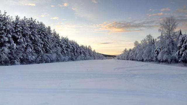 寒冬 拉普兰 瑞典 雪景
