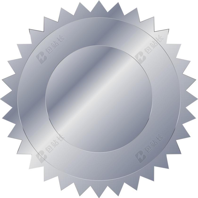 银色的齿轮图案背景图片