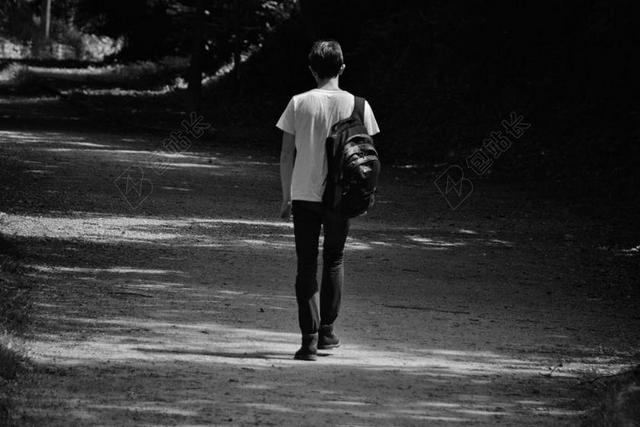 长廊 男子 字符 市场 只有 孤独 男性 人 步行
