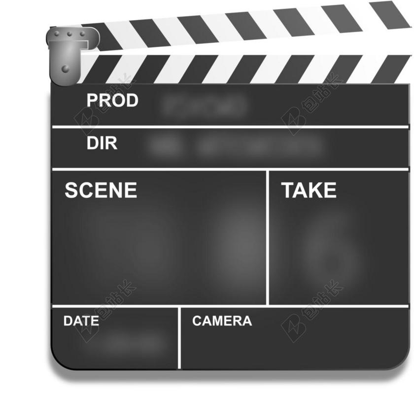 黑色的电影告示牌背景图片