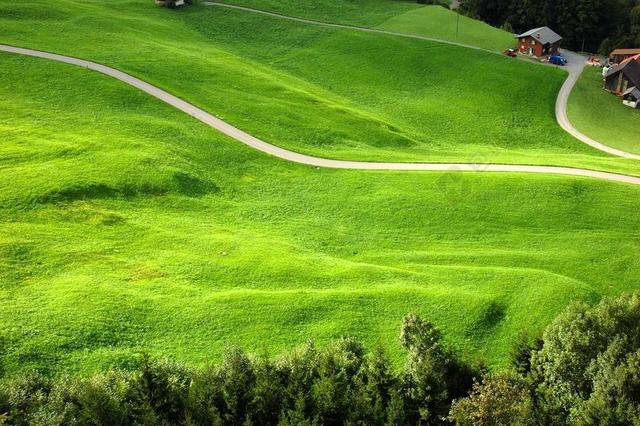 KLEWENALP 草地 山农场 农场 阿尔姆 高山草甸 绿色