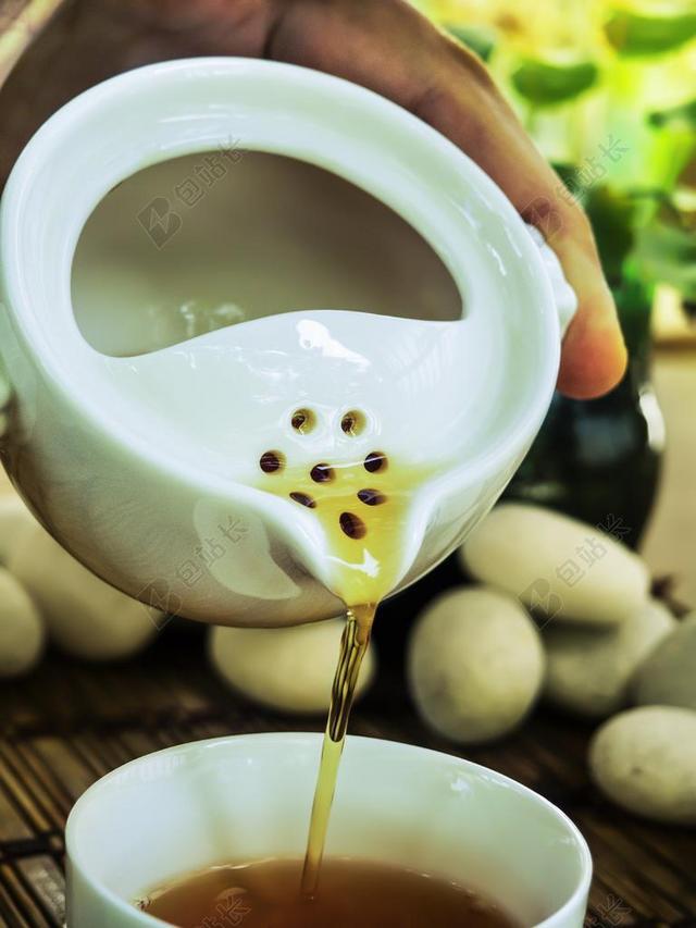 食物茶清新正在倒茶茶水饮料背景图片