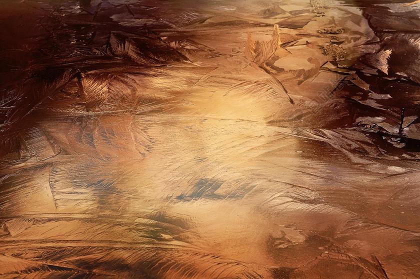 摄影纹理不规则结冰的水面背景图片