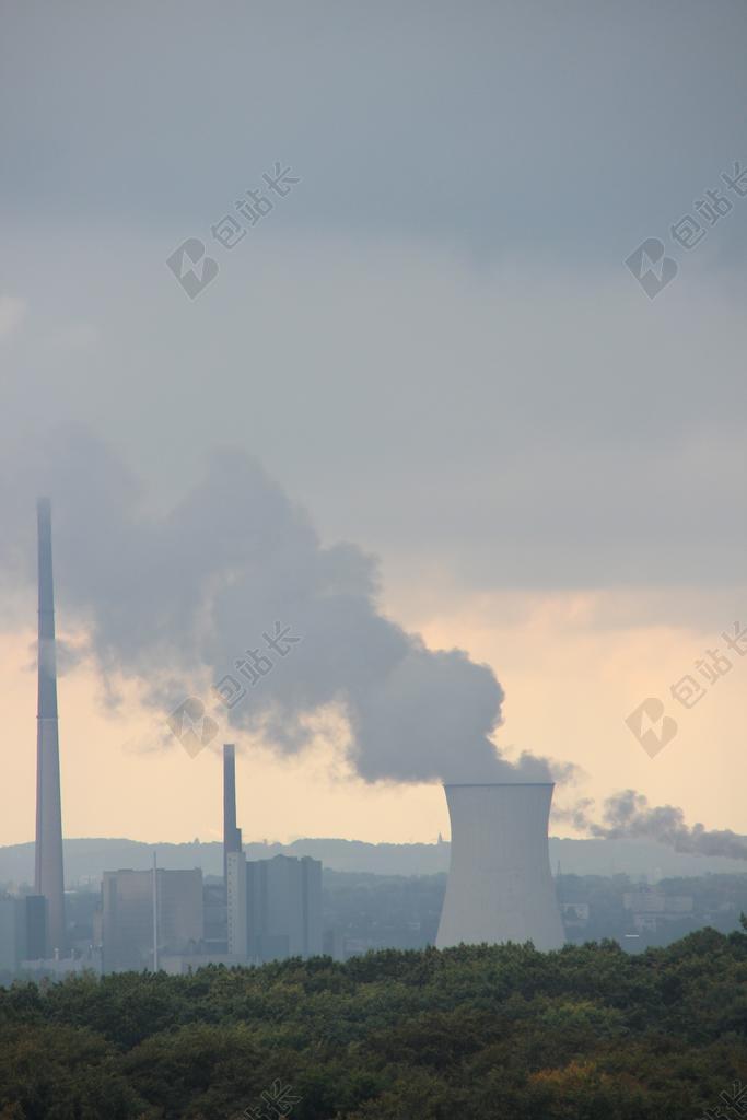 电厂 当前 制造业 污染 烟 蒸汽 烟雾 总部 能源 电力