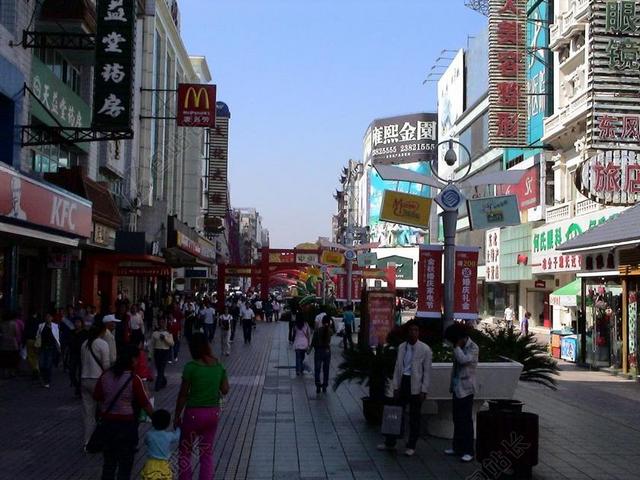 城市 沈阳 辽宁 中国 商业街 疯狂购物 现代 西 生活方式