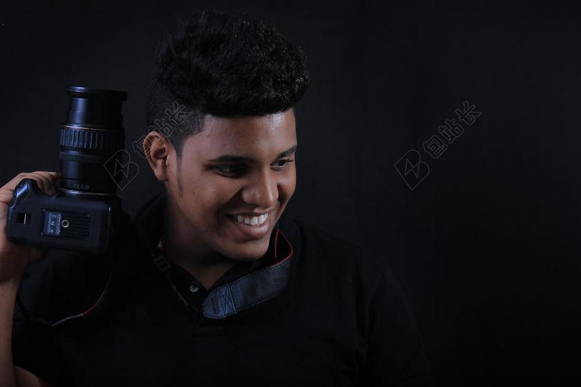 时尚摄影师背景图片