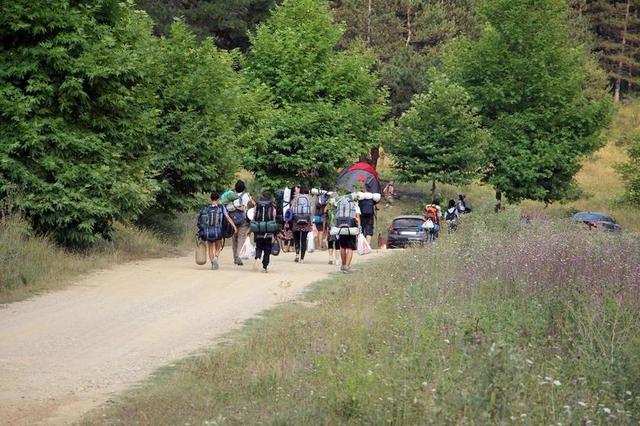 露营 森林 人 自然 营 冒险 帐篷 户外 野营帐篷 旅行
