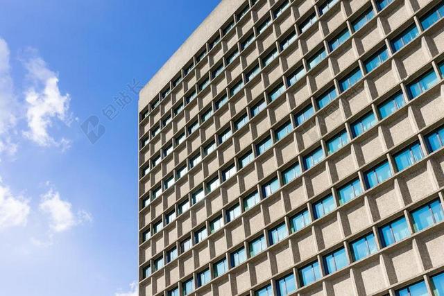 立面 公寓楼 共管公寓 建设 住宅 城市 外墙 现代 结构