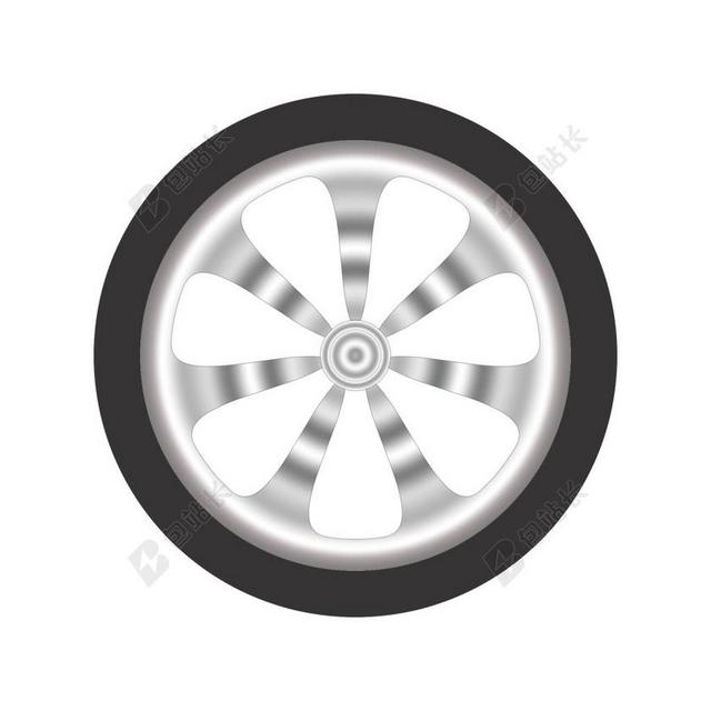 车轮 边 汽车 轮胎