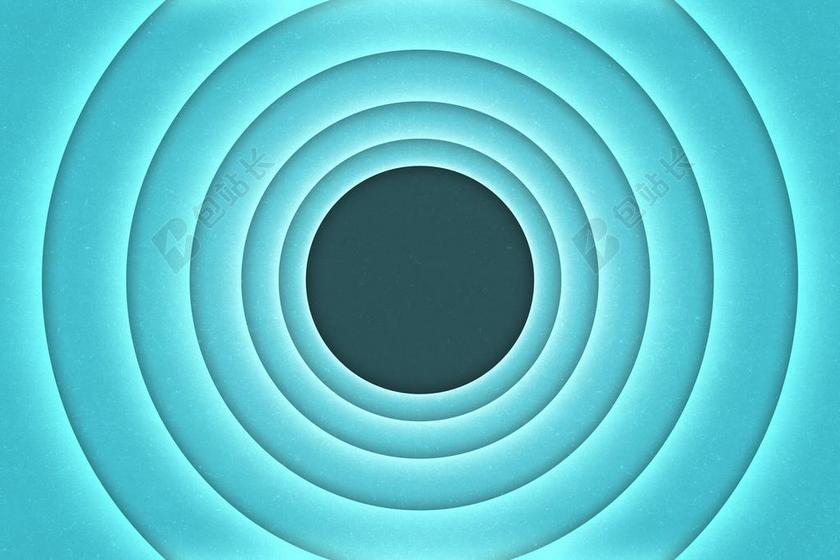 界 复古 靶心式 背景 蓝色 淡蓝色 浅蓝色