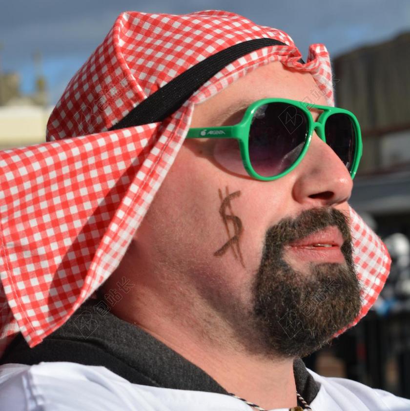 嘉年华 面具 服装 人 打扮 阿拉伯 财富 面漆 胡子