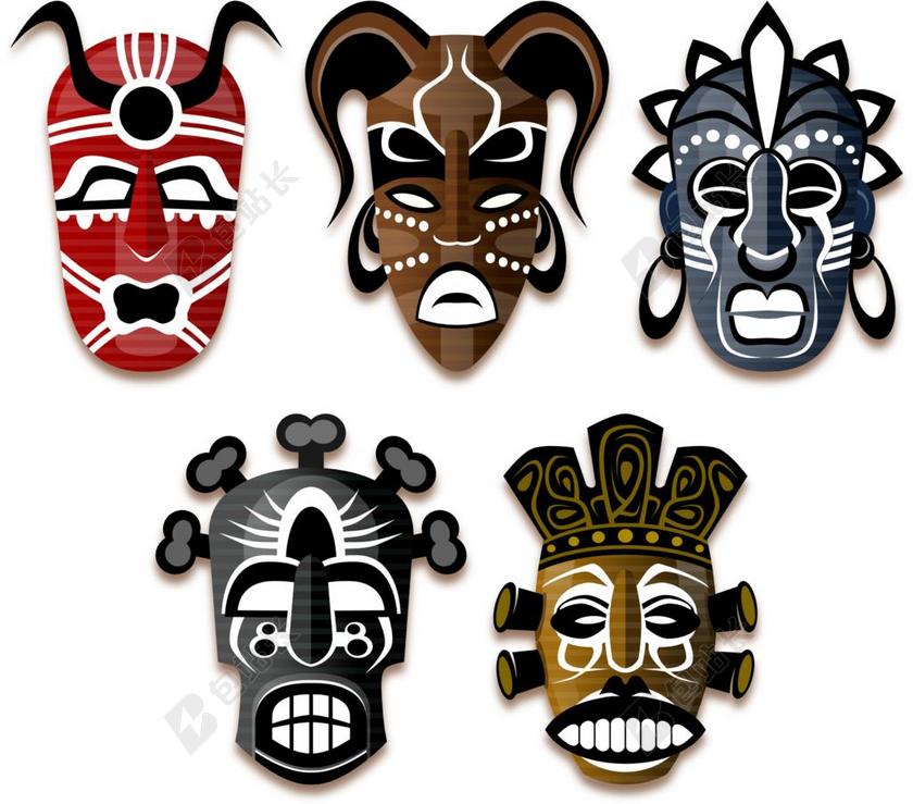 口罩 部落 非洲 文化 巫术