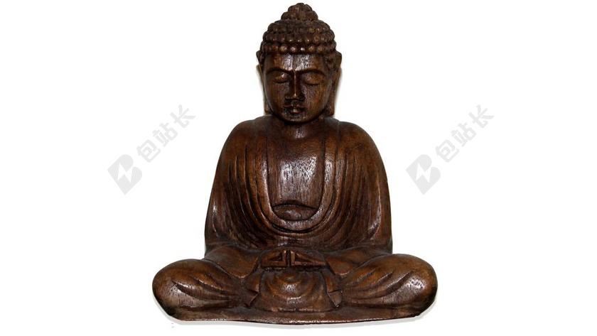 宗教信仰佛学雕塑背景图片