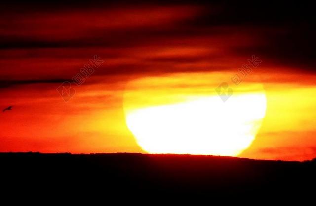 太阳 夕阳 日落 ABENDSTIMMUNG 天空 云 心情