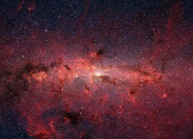 摄影科幻银河系行星背景图片