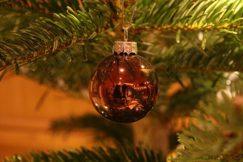 广告时尚圣诞节装饰品宣传背景图片