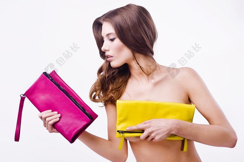 时尚 时尚女装 手提包 模型 手袋 女孩