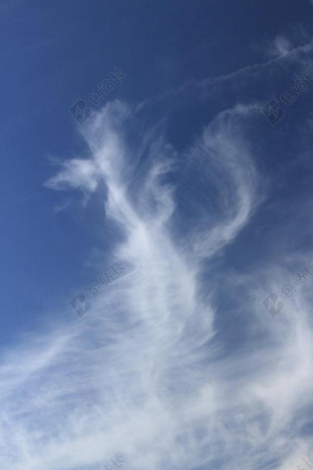 天空 蓝色 云 蓝蓝的天空 阴天