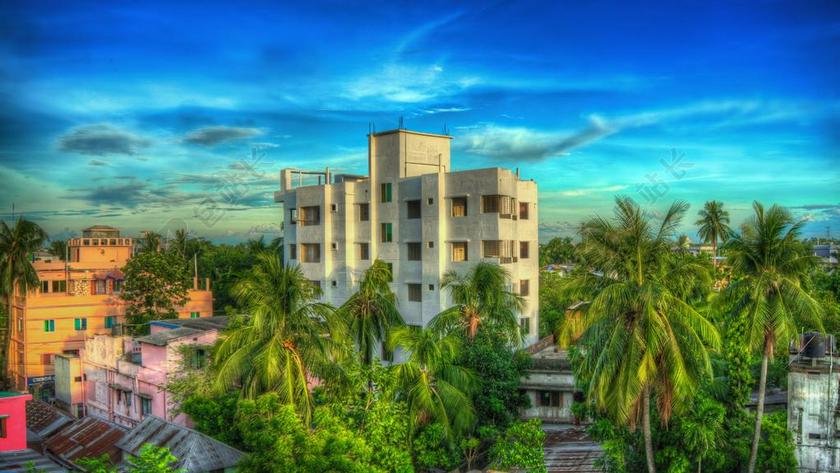 人类发展报告 天空 蓝色 蓝色的天空 城市 颜色 旅行 生动