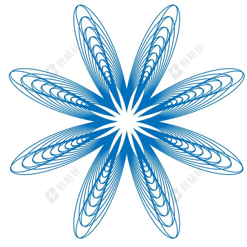 互联网科技创意设计八边形图案背景图片