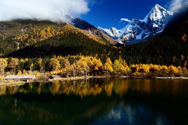 风景 秋 毕棚沟