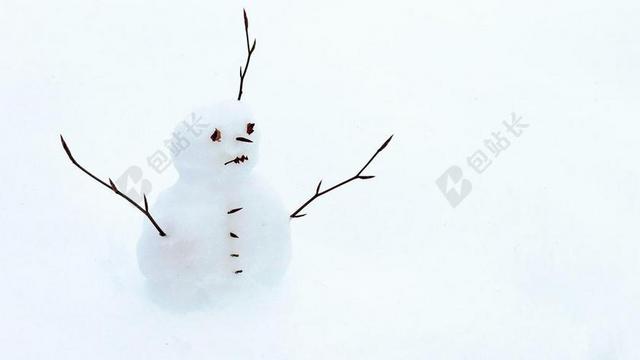 雪人 雪 冬天 堆雪人 白 冷 寒冬