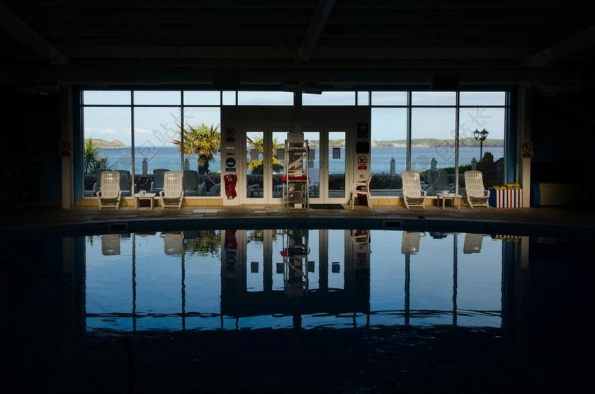 池 游泳 水 蓝色 夏天 假期 度假 休闲 放松 温泉