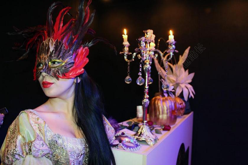 艺术时尚化妆晚会背景图片