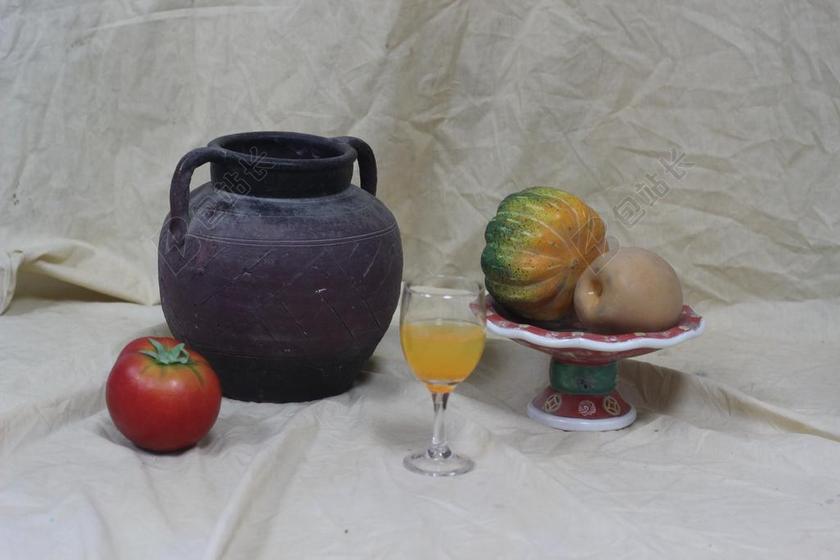 艺术素描水彩画背景图片