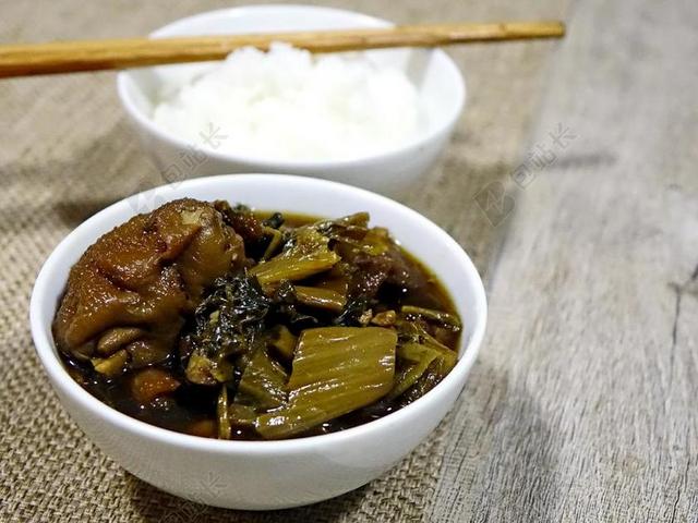 咸菜 猪肉 肉 咸 粥 中国 菜 亚洲